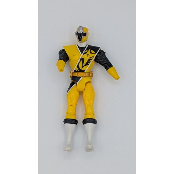 Vintage Bandai Power Rangers Lot Red Blue Yellow (Missing Hands)+ Black 1993 PVC - Picture 9 of 14